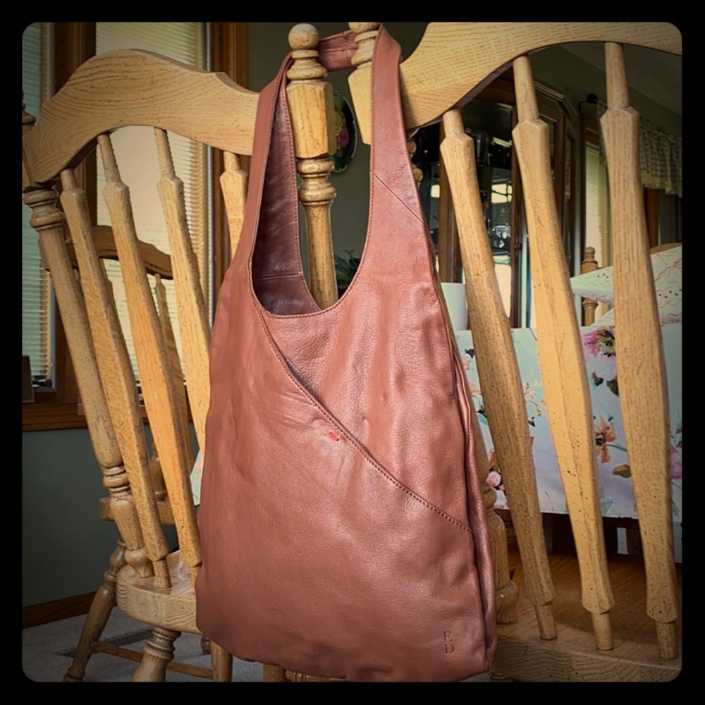 Ellen Degeneres Leather Handbag